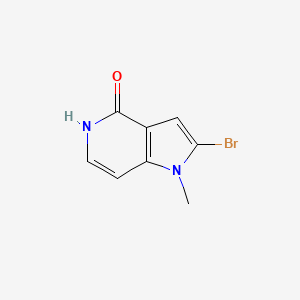 2-Bromo-1-methyl-1H-pyrrolo[3,2-c]pyridin-4(5H)-one