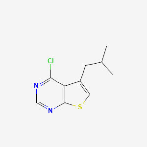 4-Chloro-5-isobutylthieno[2,3-d]pyrimidine