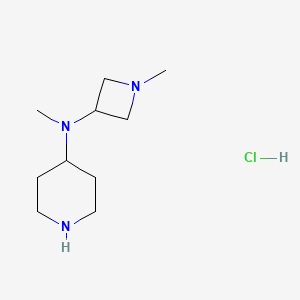 N-Methyl-N-(1-methylazetidin-3-yl)piperidin-4-amine hydrochloride