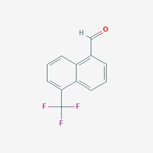 1-(Trifluoromethyl)naphthalene-5-carboxaldehyde