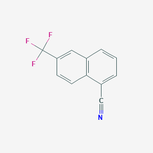 1-Cyano-6-(trifluoromethyl)naphthalene