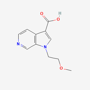 1-(2-Methoxyethyl)-1H-pyrrolo[2,3-c]pyridine-3-carboxylic acid