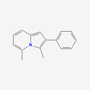 3,5-Dimethyl-2-phenylindolizine