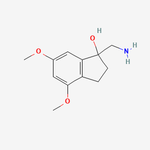 1-(Aminomethyl)-4,6-dimethoxy-2,3-dihydro-1H-inden-1-ol