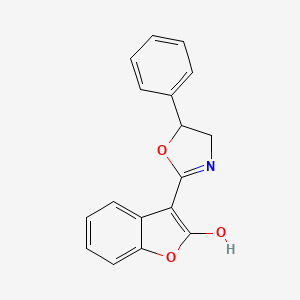 molecular formula C17H13NO3 B1188402 3-(5-Phenyloxazolidine-2-ylidene)benzofuran-2(3H)-one 