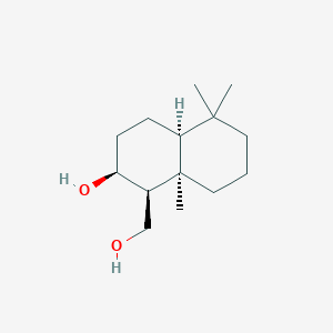 (1S,2S,4AS,8aR)-1-(hydroxymethyl)-5,5,8a-trimethyldecahydronaphthalen-2-ol