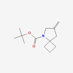 molecular formula C13H21NO2 B11884205 tert-Butyl 7-methylene-5-azaspiro[3.4]octane-5-carboxylate 