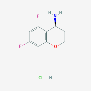 (S)-5,7-Difluorochroman-4-amine hydrochloride