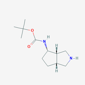 Tert-butyl ((3AS,4S,6AR)-octahydrocyclopenta[C]pyrrol-4-YL)carbamate