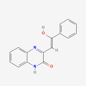 3-(2-Oxo-2-phenyl-ethylidene)-3,4-dihydro-1H-quinoxalin-2-one