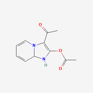 3-Acetyl-1,8a-dihydroimidazo[1,2-a]pyridin-2-yl acetate