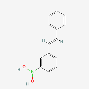 (3-Styrylphenyl)boronic acid