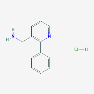 (2-Phenylpyridin-3-yl)methanamine hydrochloride