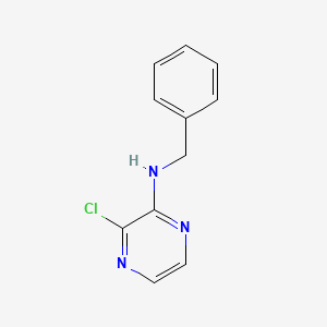 molecular formula C11H10ClN3 B11884475 N-Benzyl-3-chloropyrazin-2-amine CAS No. 53265-33-1