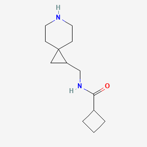 N-(6-Azaspiro[2.5]octan-1-ylmethyl)cyclobutanecarboxamide