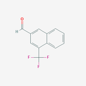 1-(Trifluoromethyl)naphthalene-3-carboxaldehyde