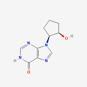 9-((1S,2R)-2-Hydroxycyclopentyl)-3H-purin-6(9H)-one