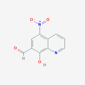 8-Hydroxy-5-nitroquinoline-7-carbaldehyde