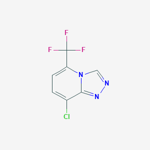 8-Chloro-5-(trifluoromethyl)-[1,2,4]triazolo[4,3-a]pyridine