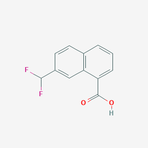 7-(Difluoromethyl)-1-naphthoic acid