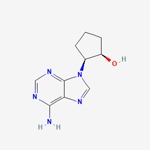 molecular formula C10H13N5O B11884721 Cis-2-(6-amino-9H-purin-9-yl)cyclopentanol CAS No. 719-76-6