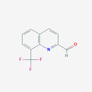 8-(Trifluoromethyl)quinoline-2-carbaldehyde