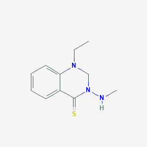 1-Ethyl-3-(methylamino)-2,3-dihydroquinazoline-4(1H)-thione