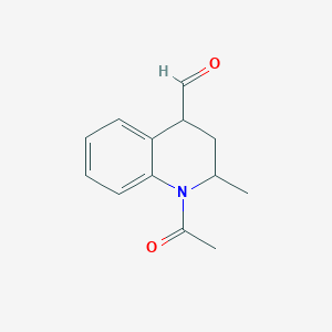 1-Acetyl-2-methyl-1,2,3,4-tetrahydroquinoline-4-carbaldehyde