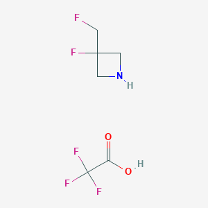 3-Fluoro-3-(fluoromethyl)azetidine 2,2,2-trifluoroacetate