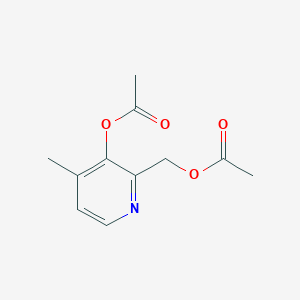 (3-Acetoxy-4-methylpyridin-2-yl)methyl acetate