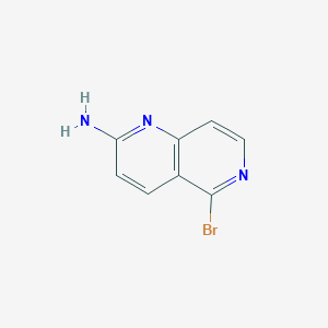 5-Bromo-1,6-naphthyridin-2-amine