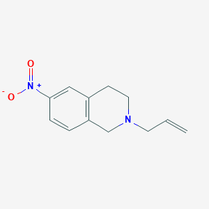 2-Allyl-6-nitro-1,2,3,4-tetrahydroisoquinoline