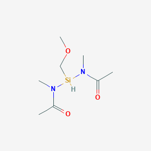 N,N'-((Methoxymethyl)silanediyl)bis(N-methylacetamide)