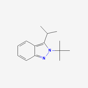 2-tert-Butyl-3-(propan-2-yl)-2H-indazole