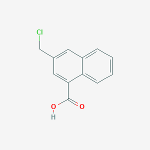 2-(Chloromethyl)naphthalene-4-carboxylic acid