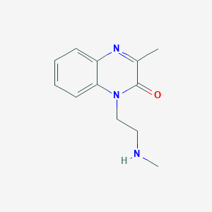 3-Methyl-1-[2-(methylamino)ethyl]-1,2-dihydroquinoxalin-2-one