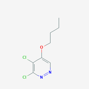 molecular formula C8H10Cl2N2O B11885365 5-Butoxy-3,4-dichloropyridazine CAS No. 1346698-00-7