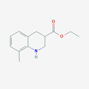 Ethyl 8-methyl-1,2,3,4-tetrahydroquinoline-3-carboxylate