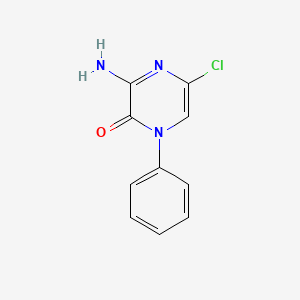 3-Amino-5-chloro-1-phenylpyrazin-2(1H)-one