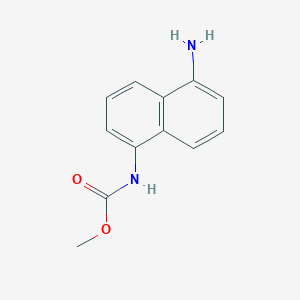 Carbamic acid, (5-amino-1-naphthalenyl)-, methyl ester