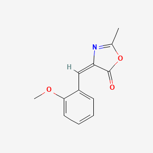 (4E)-4-[(2-methoxyphenyl)methylidene]-2-methyl-1,3-oxazol-5-one