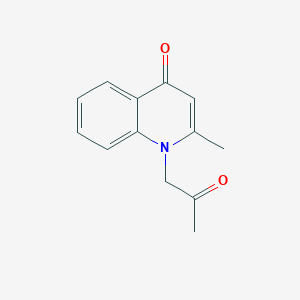 2-Methyl-1-(2-oxopropyl)quinolin-4(1H)-one