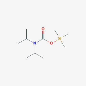 molecular formula C10H23NO2Si B11885816 Trimethylsilyl dipropan-2-ylcarbamate CAS No. 89029-15-2