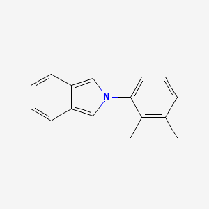 molecular formula C16H15N B11885858 2-(2,3-Dimethylphenyl)-2H-isoindole CAS No. 113440-30-5