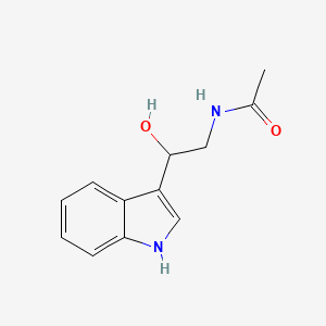 N-(2-Hydroxy-2-(1H-indol-3-yl)ethyl)acetamide