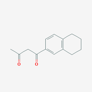 1-(5,6,7,8-Tetrahydronaphthalen-2-yl)butane-1,3-dione