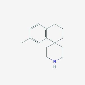 6-methylspiro[2,3-dihydro-1H-naphthalene-4,4'-piperidine]