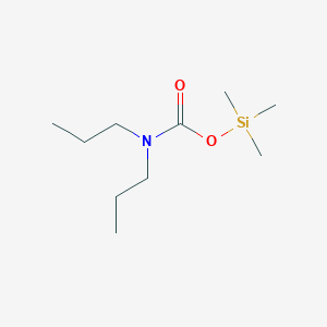 molecular formula C10H23NO2Si B11885987 Trimethylsilyl dipropylcarbamate CAS No. 89029-14-1