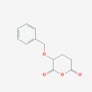 molecular formula C12H12O4 B11885992 4-(Benzyloxy)glutaric anhydride 