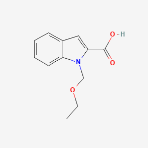 1-(ethoxymethyl)-1H-indole-2-carboxylic acid